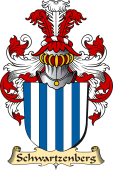 v.23 Coat of Family Arms from Germany for Schwartzenberg
