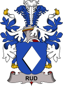 Coat of arms used by the Danish family Rud