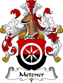German Wappen Coat of Arms for Metzner