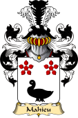 French Family Coat of Arms (v.23) for Mahieu