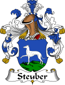 German Wappen Coat of Arms for Steuber