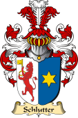 v.23 Coat of Family Arms from Germany for Schlutter