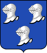 French Family Shield for Baudouin
