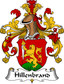 German Wappen Coat of Arms for Hillenbrand
