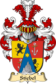 v.23 Coat of Family Arms from Germany for Stiebel