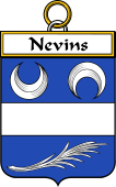 Irish Badge for Nevins or McNevins