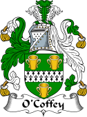 Irish Coat of Arms for O'Coffey