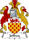 English Coat of Arms for Jeffrey