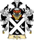 French Family Coat of Arms (v.25) Remy