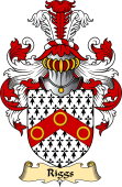 English Coat of Arms (v.23) for the family Riggs