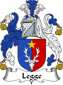 Irish Coat of Arms for Legg or Legge