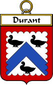 French Coat of Arms Badge for Durant