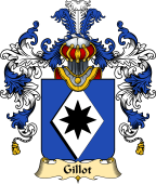 French Family Coat of Arms (v.25) Gillot