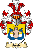 v.23 Coat of Family Arms from Germany for Strobl