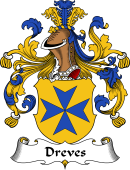 German Wappen Coat of Arms for Dreves
