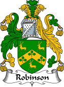 Irish Coat of Arms for Robinson or Robison