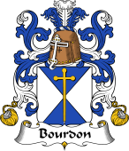 Coat of Arms from France for Bourdon