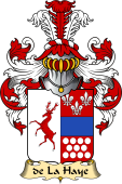 French Family Coat of Arms (v.23) for Haye ( de la) I