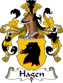 German Wappen Coat of Arms for Hagen