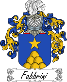 Araldica Italiana Coat of arms used by the Italian family Fabbrini