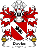 Welsh Coat of Arms for Davies (Robert of Gwysanau, Flint)
