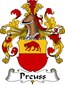 German Wappen Coat of Arms for Preuss