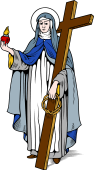 Catholic Saints Clipart image: St Mary Magdalena