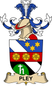 Republic of Austria Coat of Arms for Pley (de Schmeefeld)
