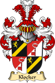 v.23 Coat of Family Arms from Germany for Klocker