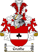 Dutch Coat of Arms for Grothe