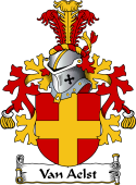 Dutch Coat of Arms for Van Aelst