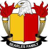 Coat of arms used by the Searles family in the United States of America