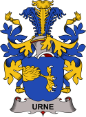 Swedish Coat of Arms for Urne