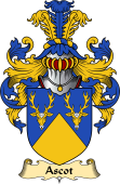 English Coat of Arms (v.23) for the family Ascot