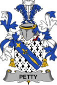 Irish Coat of Arms for Petty