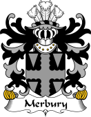 Welsh Coat of Arms for Merbury (or Marbery, Justiciar of South Wales)