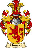 Welsh Family Coat of Arms (v.23) for Albanacus (Son of Brutus)