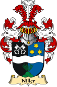v.23 Coat of Family Arms from Germany for Niller