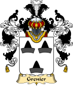 French Family Coat of Arms (v.25) Grenier