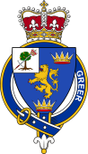 Families of Britain Coat of Arms Badge for: Greer or Grier (Scotland)