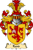 English Coat of Arms (v.23) for the family Rand (e)