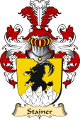 v.23 Coat of Family Arms from Germany for Stainer