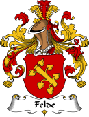 German Wappen Coat of Arms for Felde