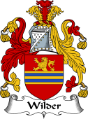 English Coat of Arms for Wilder