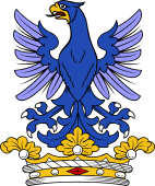 Family crest from Ireland for Fownes (Kilkenny)