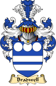 English Coat of Arms (v.23) for the family Bradwell