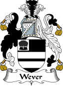 English Coat of Arms for the family Wever