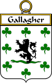 Irish Badge for Gallagher or O'Gallagher
