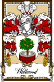 Scottish Coat of Arms Bookplate for Wellwood (Fife)