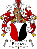 German Wappen Coat of Arms for Briesen
